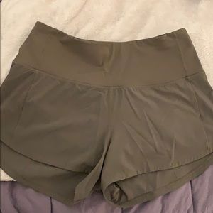 Lululemon Olive Green Shorts Size 4
